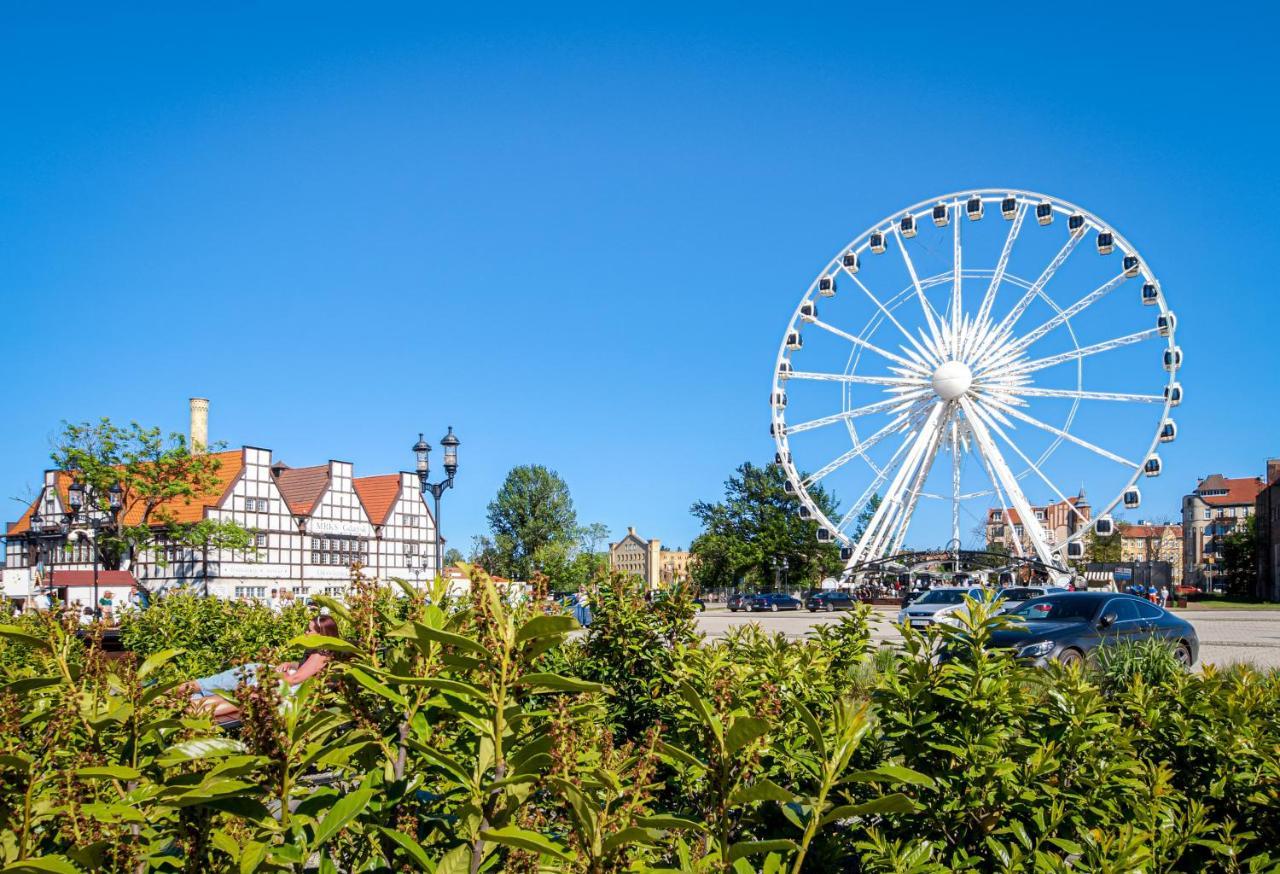 Waterlane Gray-Gdansk Lägenhet Exteriör bild