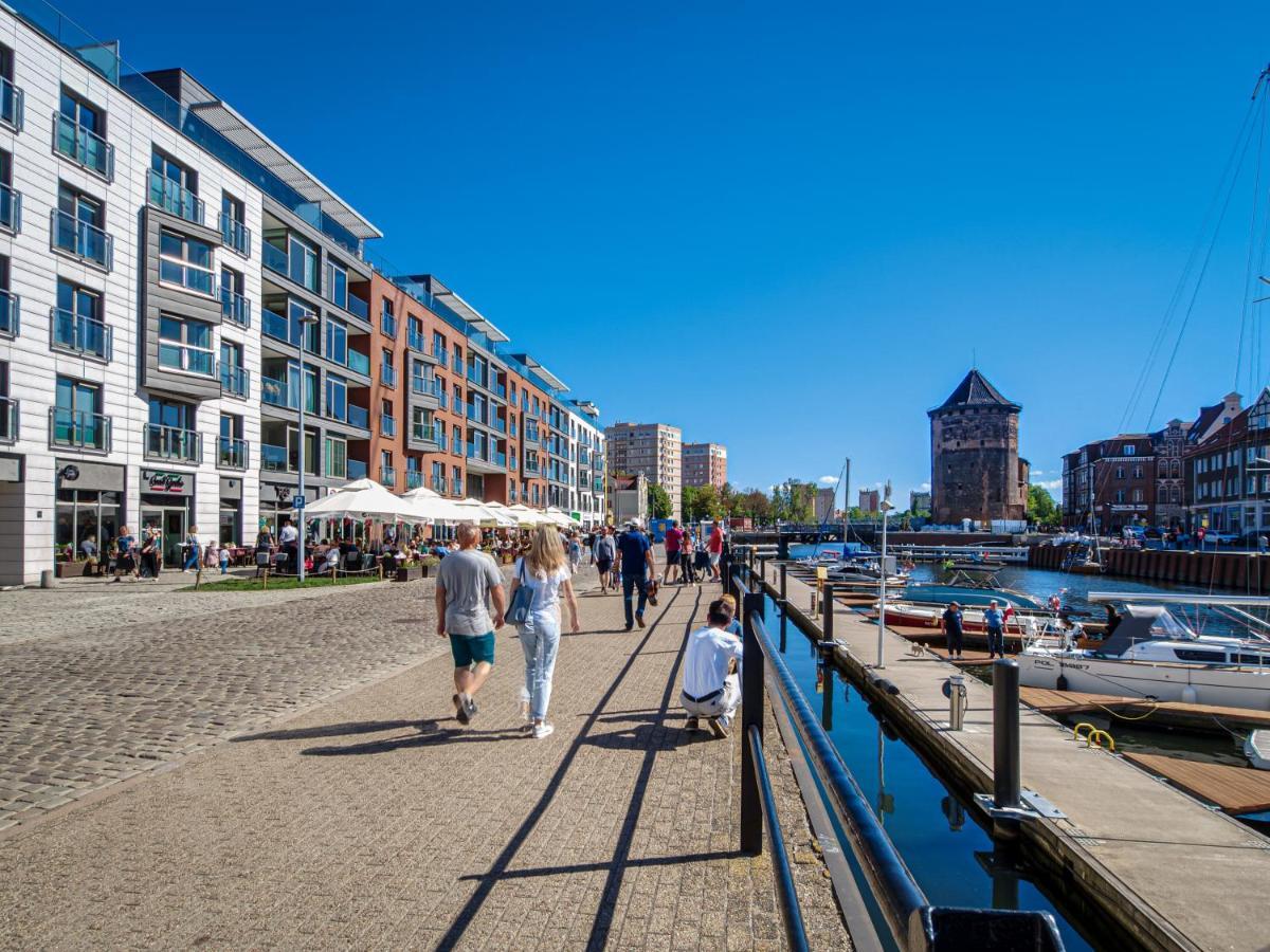 Waterlane Gray-Gdansk Lägenhet Exteriör bild