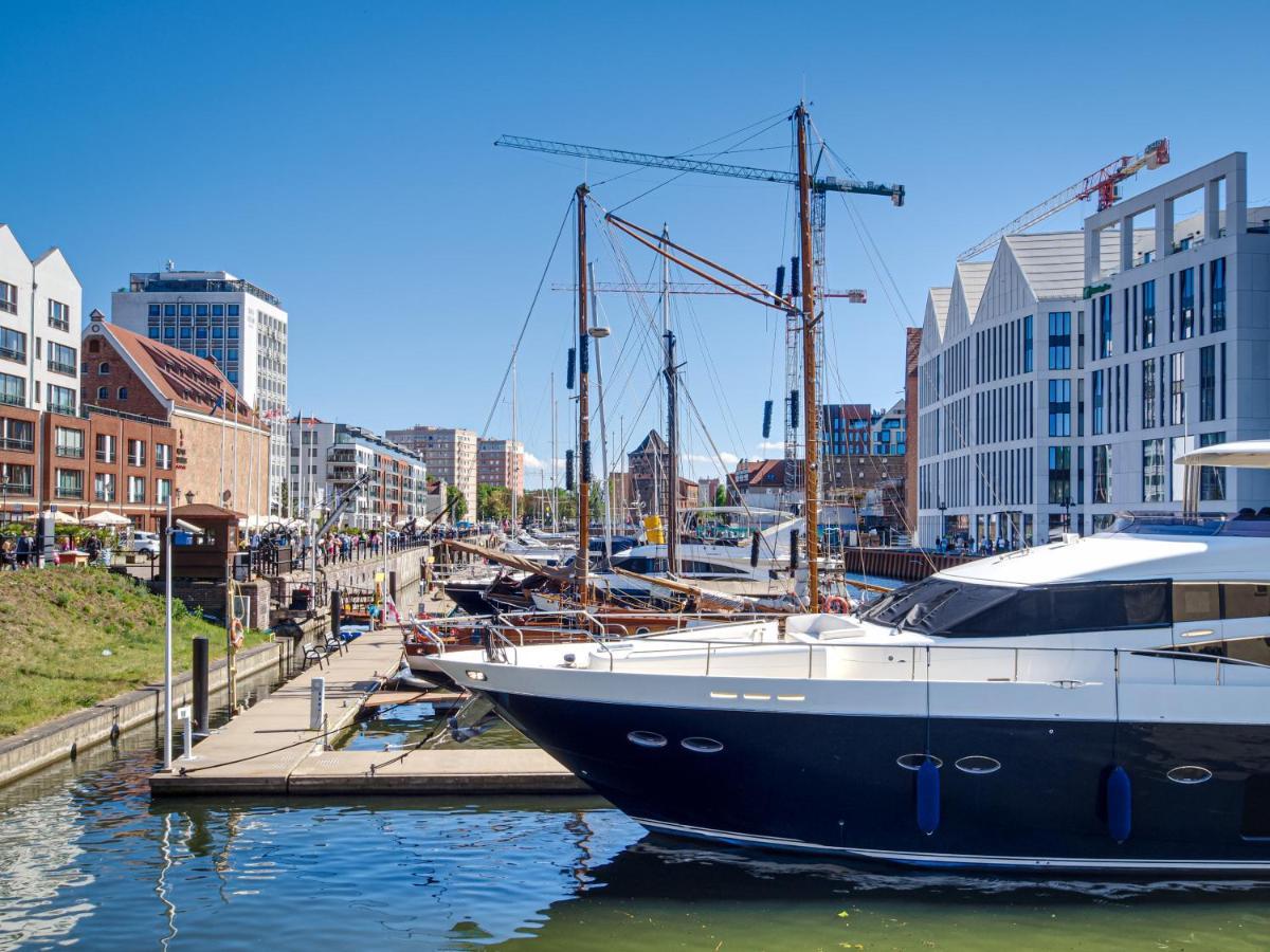 Waterlane Gray-Gdansk Lägenhet Exteriör bild