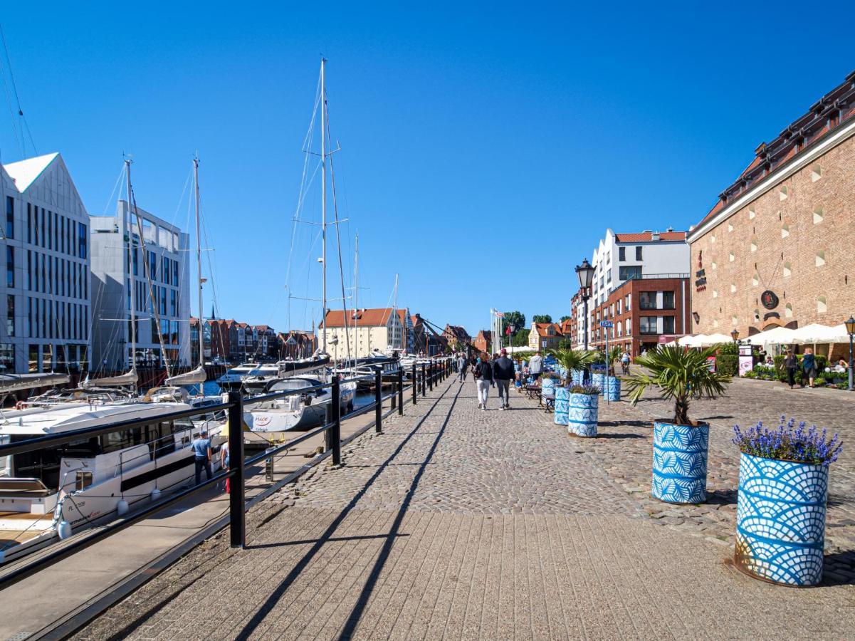 Waterlane Gray-Gdansk Lägenhet Exteriör bild