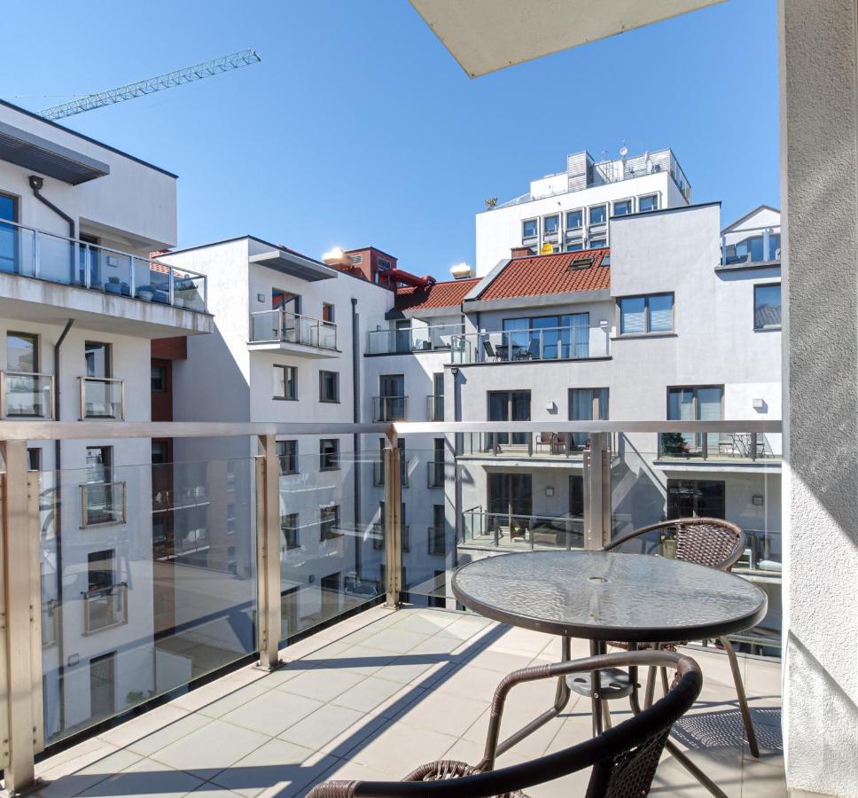Waterlane Gray-Gdansk Lägenhet Exteriör bild